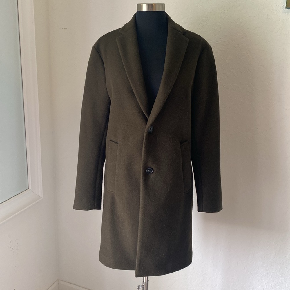 Hunter Green trench coat